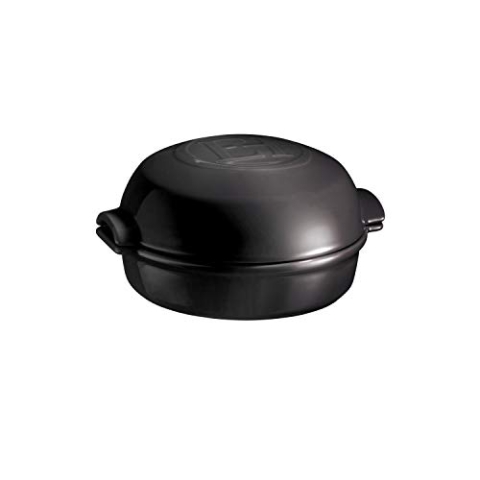 Emile Henry EH799517 Cheese Baker, Keramik, Kohleschwarz