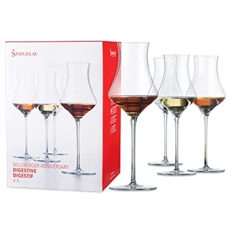 Spiegelau 1416176 Willsberger 184 ml Verdauungsglas (4 Stück), Kristall, klar