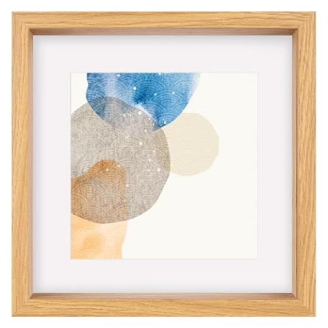 walther design Shape 3D Bilderrahmen, Eiche, 40 x 40 cm