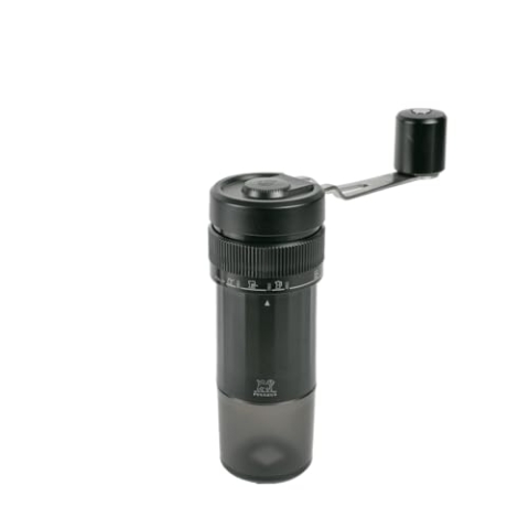 PEUGEOT - Manuelle Kaffeemühle Presto - 6 Einstellungen für u'Select-Mahlzeiten - Mechanismus aus Stahl - Elegantes und intuitives Design - Farbe Mattschwarz