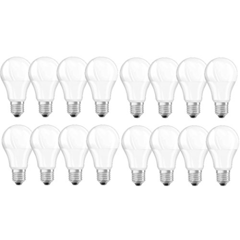 16x Osram LED Relax & Active LED-Lampe ClassicA 60 8W-60W 806lm E27 Birne EEK A+