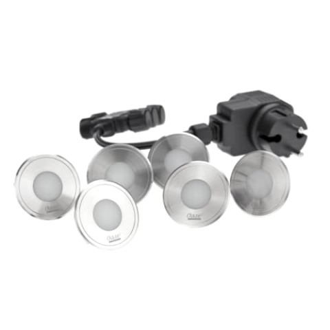 Oase Bodeneinbauleuchte LunAqua Terra LED Set 6