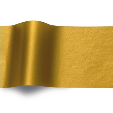 Rotim.nl 240 Blatt Seidenpapier 50x70cm Gold - Geschenkpapier, Dekoration, Dekupage