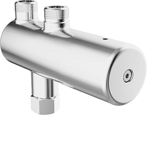 Hansa Minimat temperaturvormischer 6341 ohne Anschlusssatz, Chrom, 63410020
