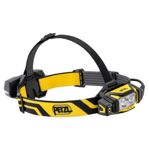 PETZL XENA® Stirnlampe schwarz-gelb Professional Kopfleuchte
