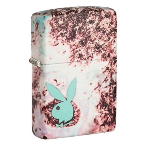 Zippo Playboy Feuerzeug mit 540 Farben, Blaugrün