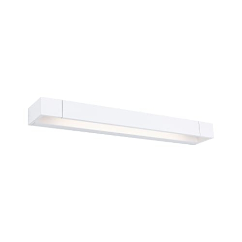 Paulmann 79516 LED Deckenleuchte Wandleuchte Lucille IP44 dimmbar Deckenlampe Weiß Wohnzimmerlampe Alu