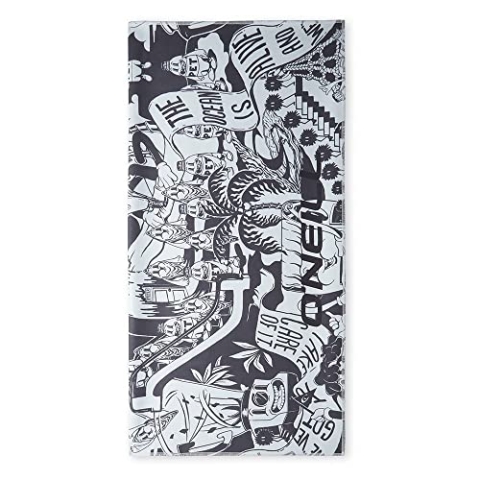 Oneill Quick Dry Towel Schwarz - Schnelltrocknendes schönes Handtuch, Größe One Size - Farbe Black Oyster