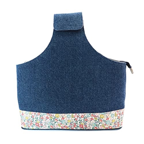 KnitPro - Bloom (38 x 10 x 36 cm) Handtasche - 1 Stück, Blau