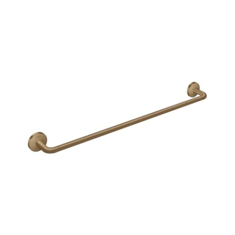 Hansgrohe Badetuchhalter 600 mm Axor Universal Circular BBR, 42860140 Bronze Edelstahl Pulverbeschichtet Einschraubbar