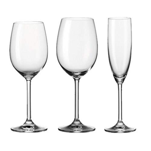 Leonardo Daily Gläserset 18 tlg.- Rotwein, Weißwein und Sektgläser