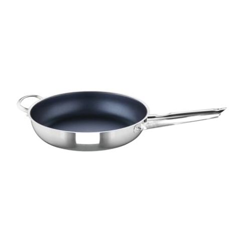 Schulte-Ufer 6870-28 i Bratpfanne Romana i XXStrong hoch, 28 cm, Edelstahl, Silber