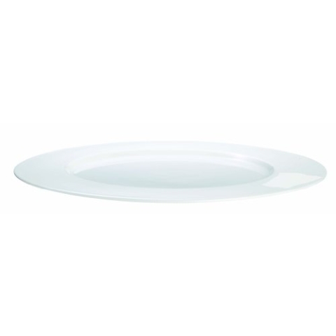 ASA À Table Platzteller mit Fahne D. 32 cm, Porzellan, weiß