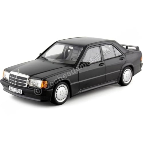 Norev Mercedes 190 E 2.3-16 W201 1984 schwarz metallic Modellauto 1:18