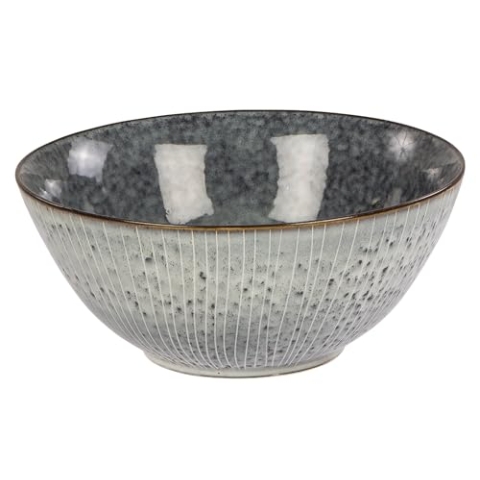 Broste Copenhagen Schale Nordic aus Steingut, 25x11cm