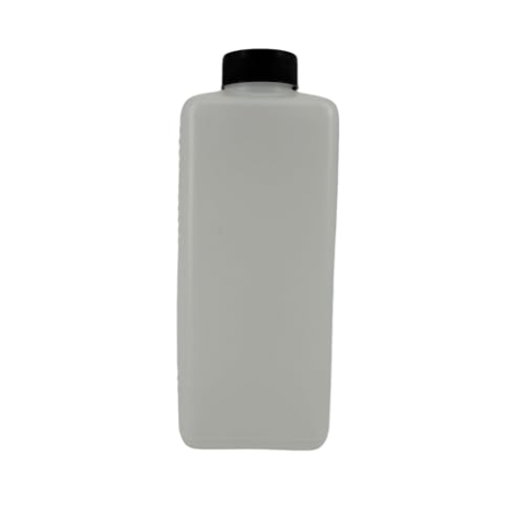 TronicXL 40 Stück Leerflasche Plastikflasche Flasche 1 Liter Kunststoff mit Deckel RD40 Gewinde Vierkantflasche HDPE zum befüllen leere Flasche Seife Öle luftdicht Behälter