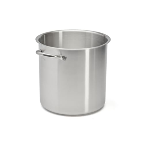 De Buyer - Kochtopf ohne Deckel aus Edelstahl Prim'APPETY – 28 cm – ohne PFAS, Edelstahl 18/10 in Profiqualität, dicker magnetischer Boden für kontrolliertes Kochen, alle Herde + Ofen, polierte