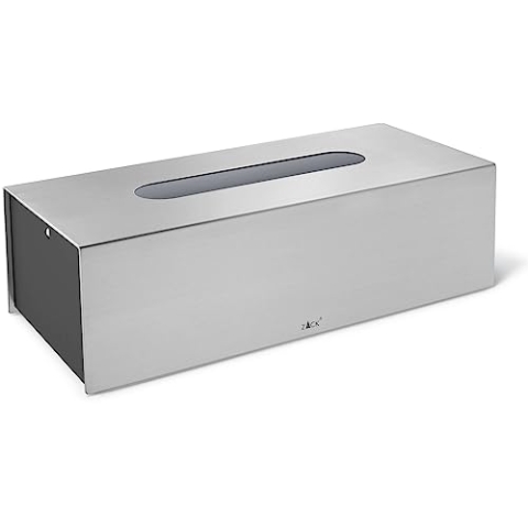 ZACK 40231 "PURO" Kosmetiktücherbox, Edelstahl matt