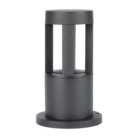 V-TAC VT-830 LED-Gartenlampe COB 10W Bodenbefestigung 25cm schwarz IP65 Kaltweiß 6400K - SKU 128324