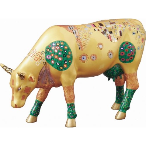 Klimt Cow - Cowparade Kuh