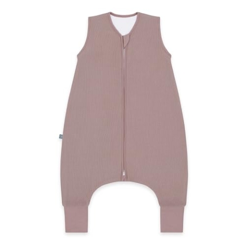 emma & noah Baby Schlafsack mit Füßen 1.0 TOG, Ganzjahres Schlafsack mit Beinen für den Frühling, Sommer und Herbst, 100% Bio-Baumwolle, OEKO-TEX Zertifiziert (Essential Berry, 90 cm)