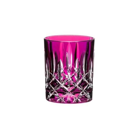 RIEDEL Laudon Tumbler, pinkes Kristallglas, Einzelpackung, maschinell gefertigt