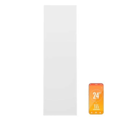 Klarstein Infrarotheizung mit Thermostat, 320W Elektroheizung, Smart Home Infrarotheizung zur Wandmontage, IR mit App-Steuerung & Erkennung Offener Fenster, Effizienter Feuchtraum Heizkörper CO2-Frei