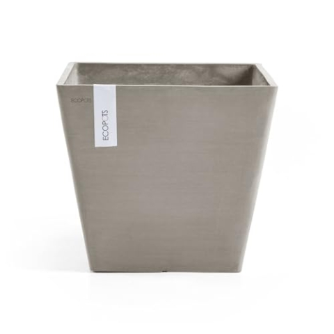 Ecopots Rotterdam Pflanzgefäß quadratisch 40cm UV-beständig recycelte Materialien langlebig