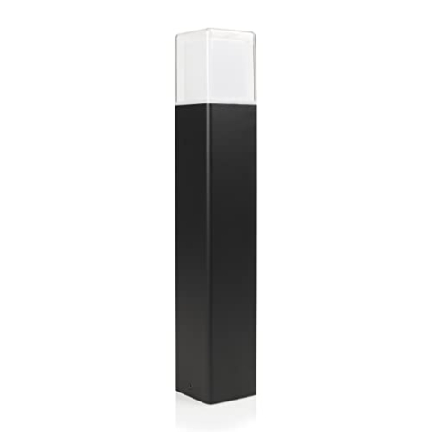 Smartwares OOL-50017 Schwarze Wegleuchte für den Außenbereich – Nachhaltige LED – Aluminiumgehäuse