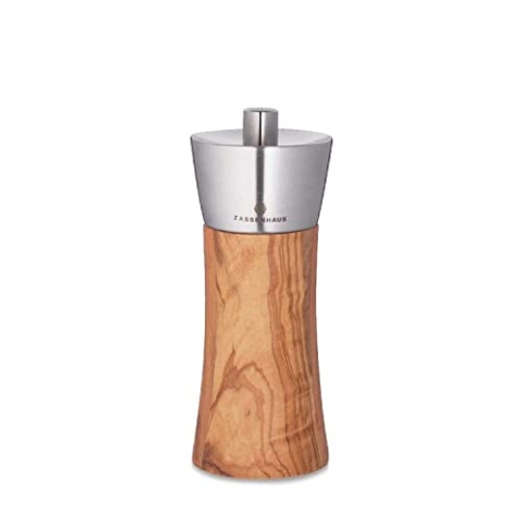 Zassenhaus KP0000025408 Augsburg Pfeffermühle, Holz, Natur, 18 cm