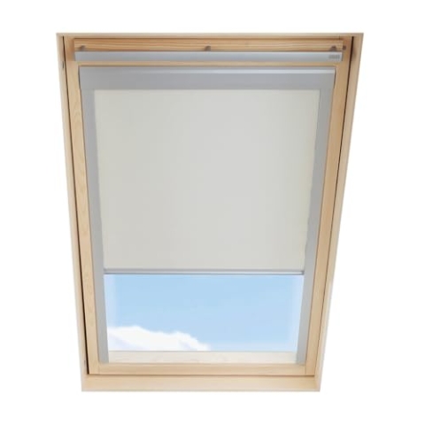 Dachfenster Verdunkelungsrollo kompatibel mit VELUX, Beige, für M08