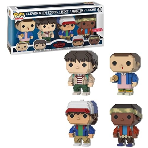 Funko POP! 8 Bit: Stranger Things 4pk
