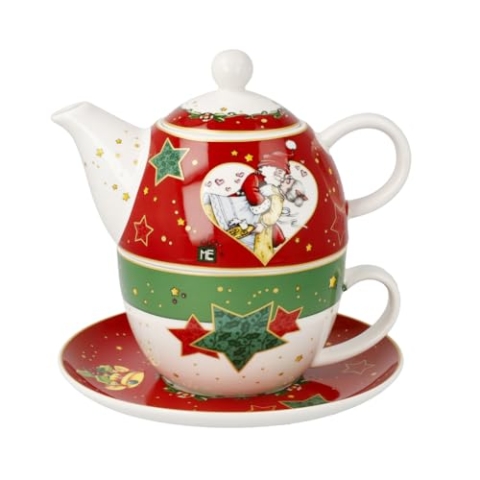 Goebel Tea for One Teekanne Mary Engelbreit - Home Sweet Home