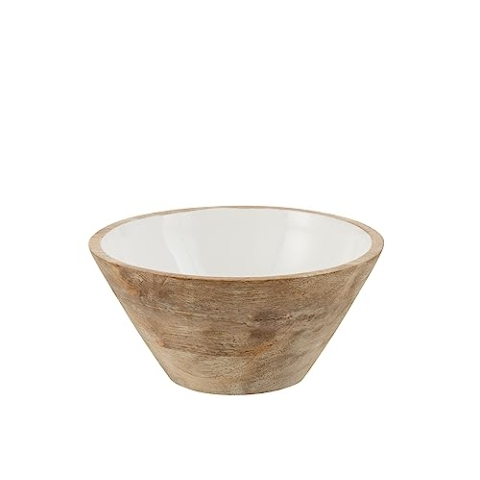 SCHÜSSEL MANGOHOLZ WEIβ MEDIUM
