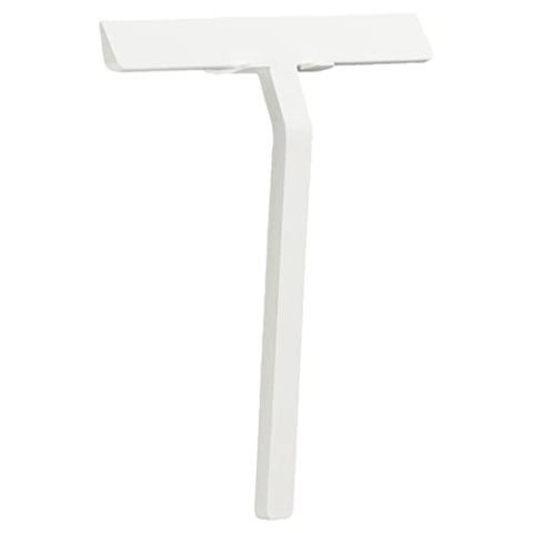 Zone Denmark Rim Duschabzieher mit Halter, 23 x 22 cm, Weiß