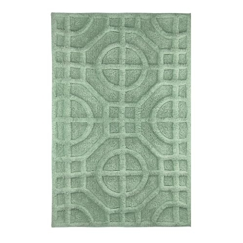 Kleine Wolke Badteppich, Baumwolle, Maledivia, 50x60cm