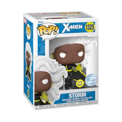 Funko Pop X-Men Storm Glows in The Dark Special Edition mit Kunststoffschutz 1325, 76707
