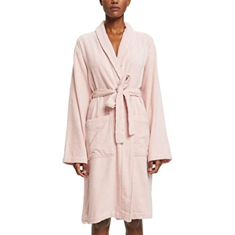 ESPRIT Unisex-Bademantel, 100% Baumwolle