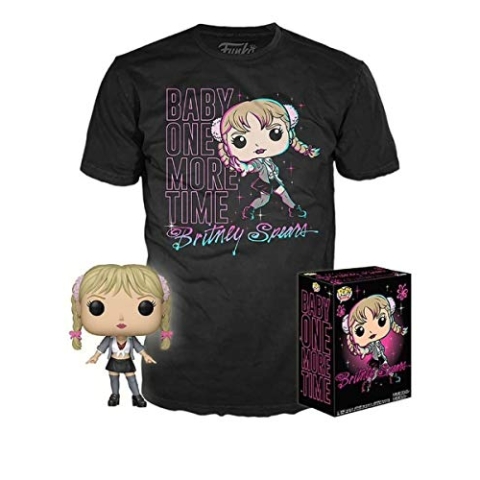 Funko Britney POP! & Tee Box Baby One More Time heo Exclusive Size S Shirts