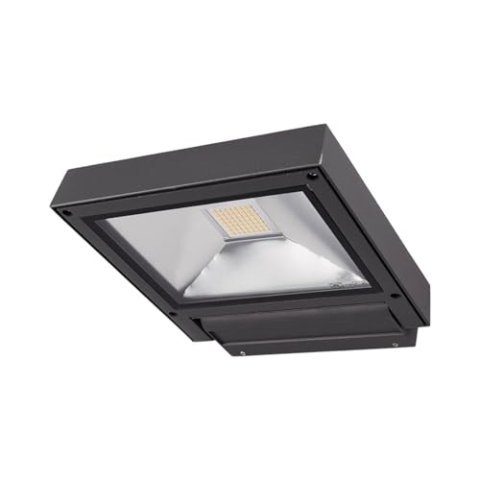 Lucande ,schwenkbar (Modern) in Schwarz aus Aluminium (1 flammig,) - LED Außenstrahler außen Spot Außenleuchte für Garten Terasse Balkon & Haus