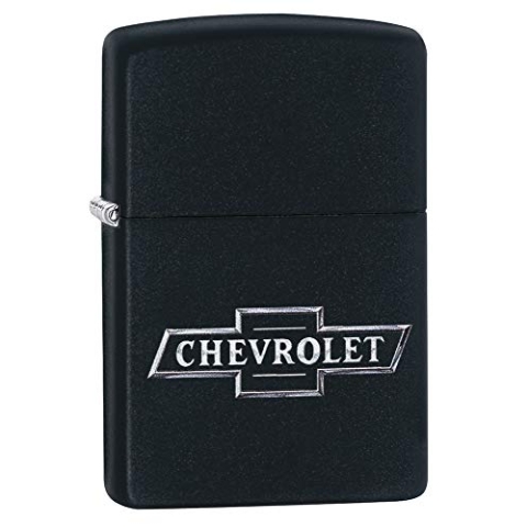 Zippo – Sturmfeuerzeug, Chevy, Color Image, Black Matte, nachfüllbar, in hochwertiger Geschenkbox