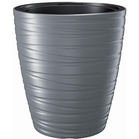 PETA mit Ablagerung 68L Kunststofflabyrinth in Graustein 47,5 (Länge) x 47,5 (Breite) x 52,3 (hoch) cm