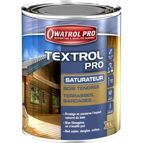 Textrol Pro - Spezieller Saturator für Nadelholz - Owatrol Pro - 1 Litre, Autoklaven
