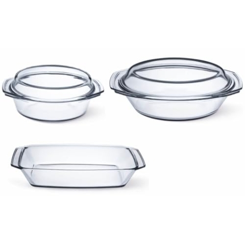 SIMAX Glassware 302 Schmortopf-Set 5-teilig