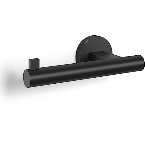 ZACK Scala Toilettenpapierhalter 17,5x9,1x6 cm Schwarz