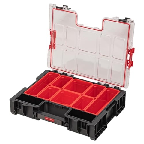 Toolbrothers RHINO L Organizer ECO Höhe XL Boxen 9 l IP54 mit herausnehmbaren Boxen