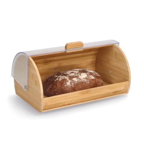 Zeller 25364 Brotkasten, Bambus/Kunststoff