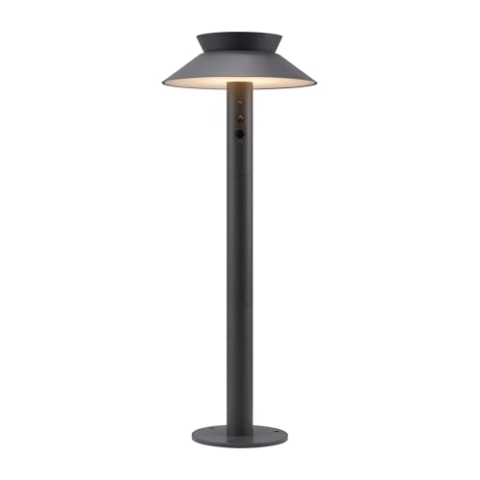 Nordlux 2418098050 Justina LED Solar Pollerleuchte, IP44, PIR, 600mm, anthrazit