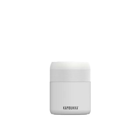Kambukka Bora Chalk White Thermoskanne für Feststoffe, 600 ml