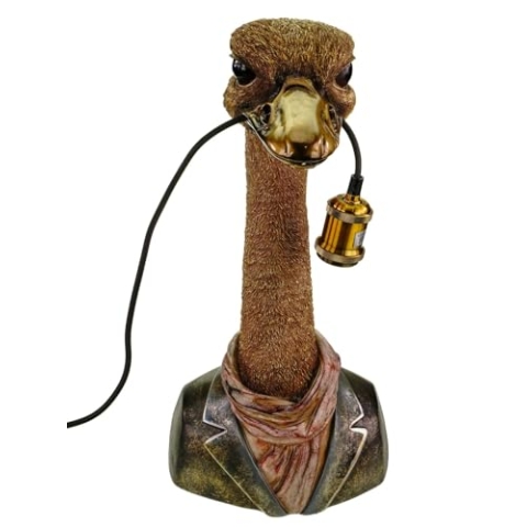 formano Standlampe Strauss Tisch- und Stehlampe E27 Max 40W goldfarben 49 cm